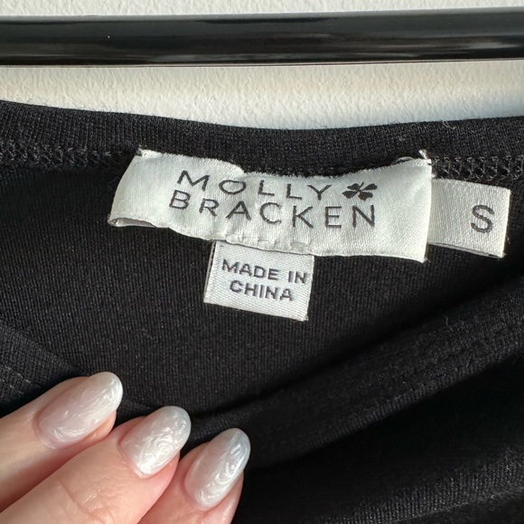 Molly Bracken Black Dress - NWT - Picture 4 of 6